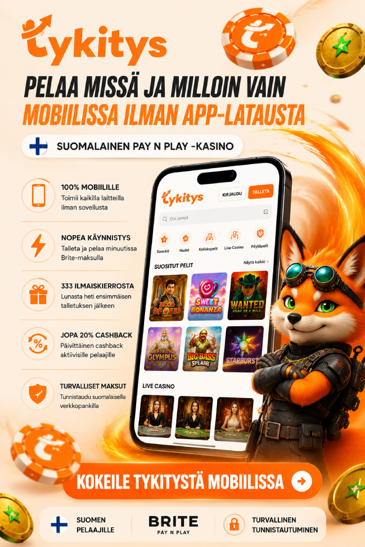 Tykitys Casino app